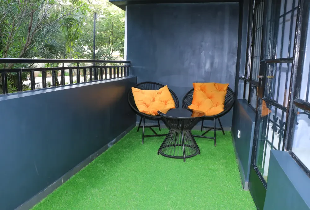 Two-bedroom Deluxe Apartment with a Garden view — photo 10